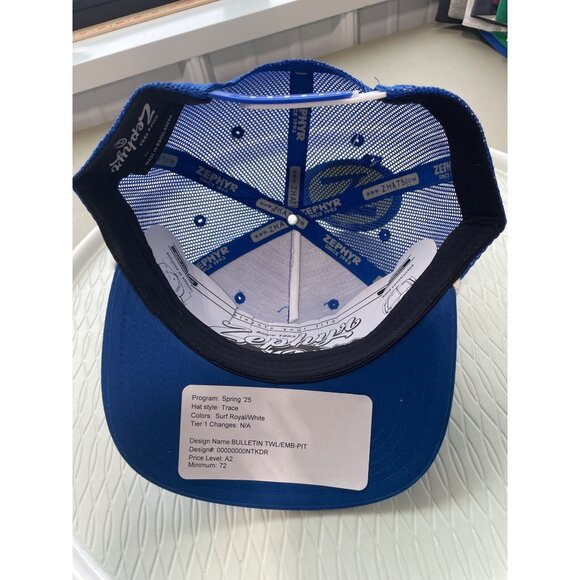 Zephyr Pitt Panthers Rope Baseball Cap Men One Size Mesh Snapback University NEW - Picture 6 of 6